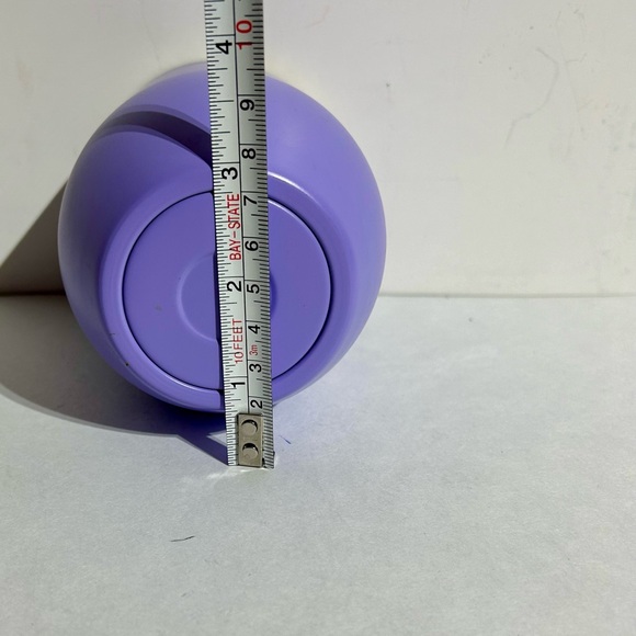 Steel Tumbler 11.5oz Double Wall Insulated Stemless Wine Lavender With Lid - Picture 6 of 10